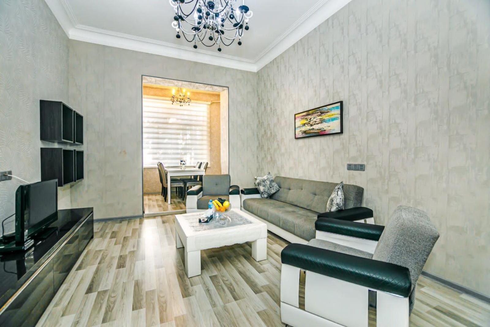 באקו Azneft Square Deluxe Apartment מראה חיצוני תמונה