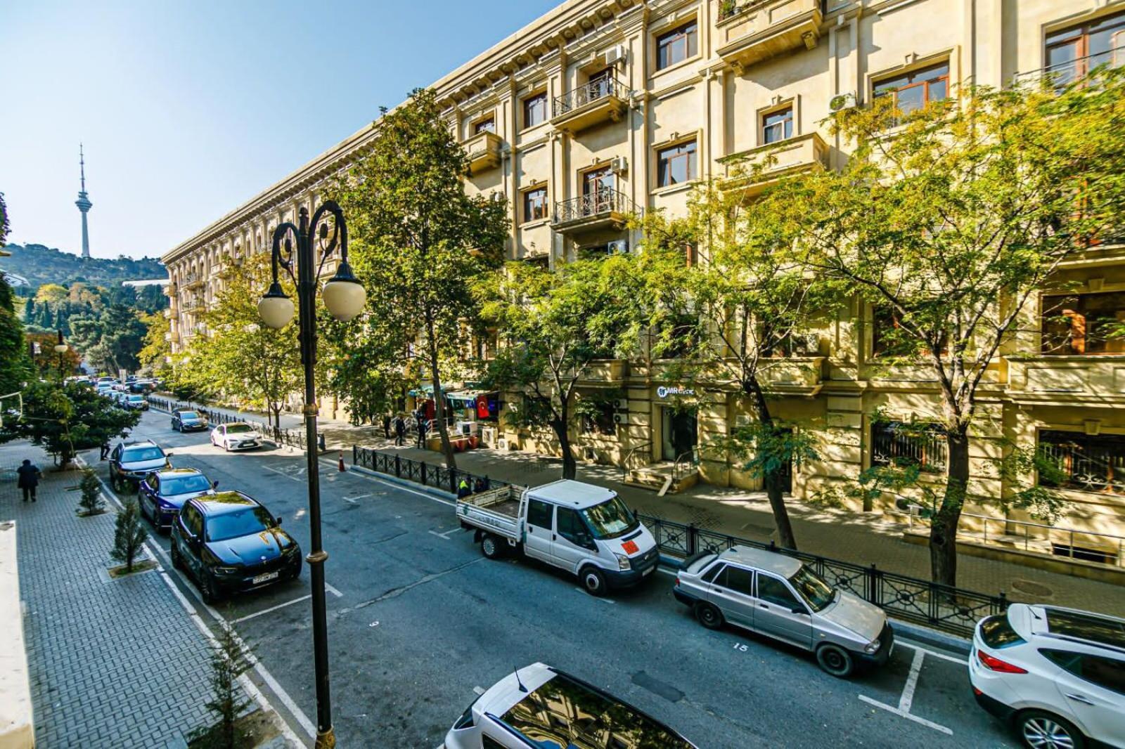 באקו Azneft Square Deluxe Apartment מראה חיצוני תמונה
